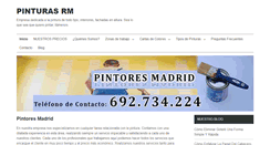 Desktop Screenshot of pintoresmadrid.com